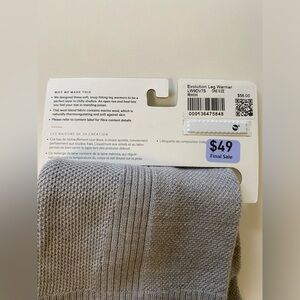 lululemon Evolution Leg Warmer